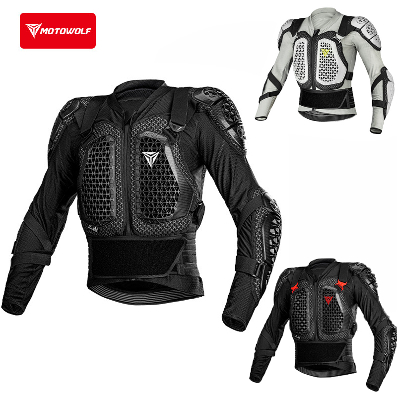 Motorcycle Gear Mens - Jaket Motor Pria Pelindung Tubuh Motor