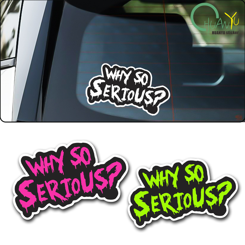 Motorcycle Gear Helmets - Stiker mobil lucu bahasa Inggris Mengapa