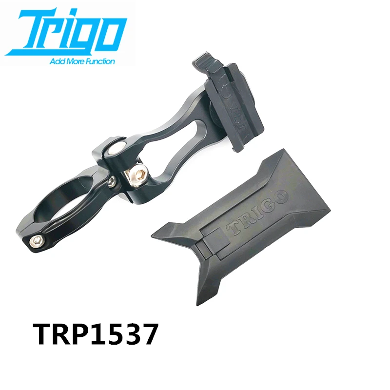Phone Mount Handlebar - TRIGO TRP1537 Setang Hitam Sepeda Jalanan