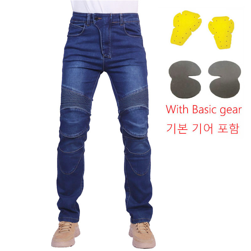 Motorcycle Gear Testing - Celana Jeans Motor Pria untuk Berkendara,