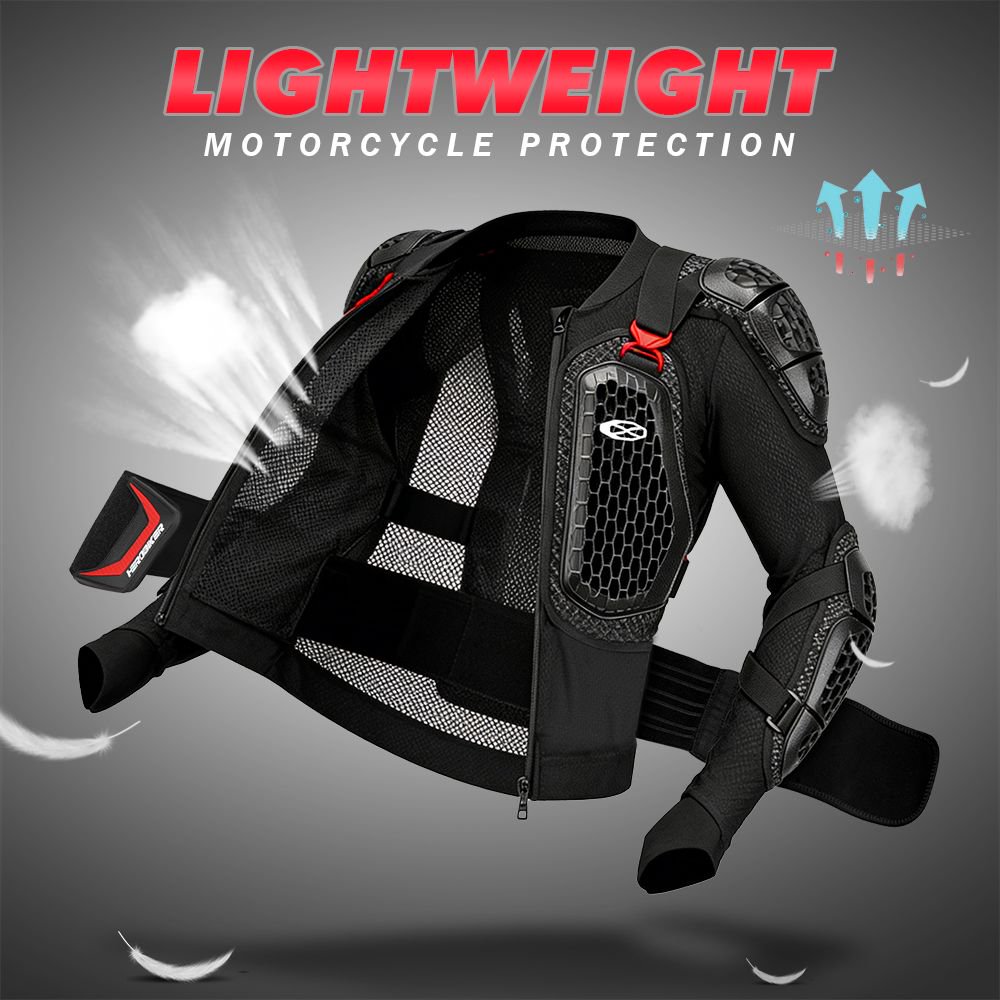 Motorcycle Gear Mens - Jaket Motor Bernapas untuk Musim Panas,