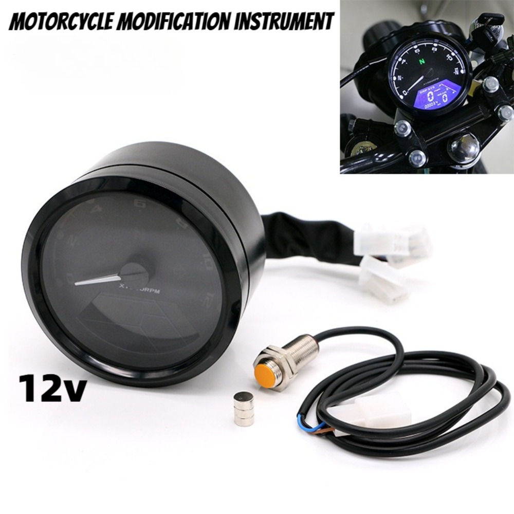 Motorcycle Gear Honda - Meteran Sepeda Motor Universal Speedometer Digital