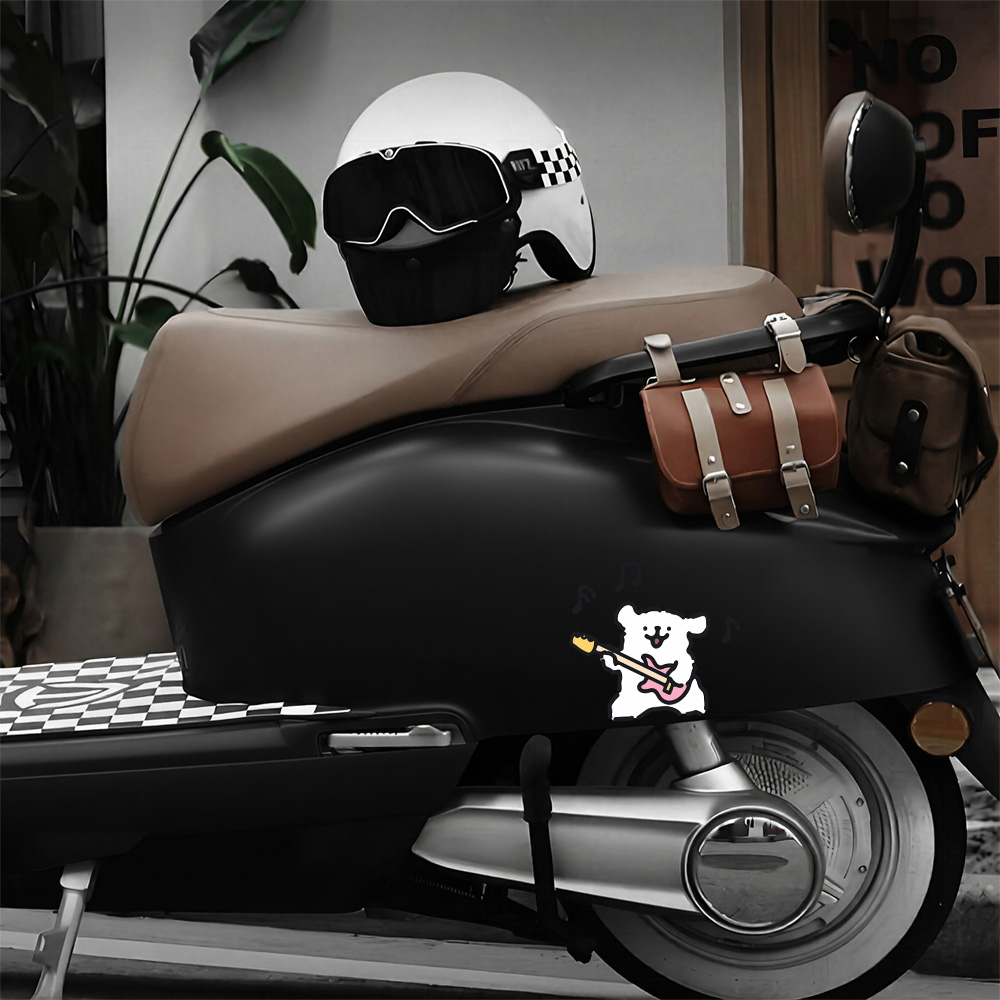 Stiker Kaca Depan Mobil Kustom - Motorcycle Gear Dogs ulasan dan harga