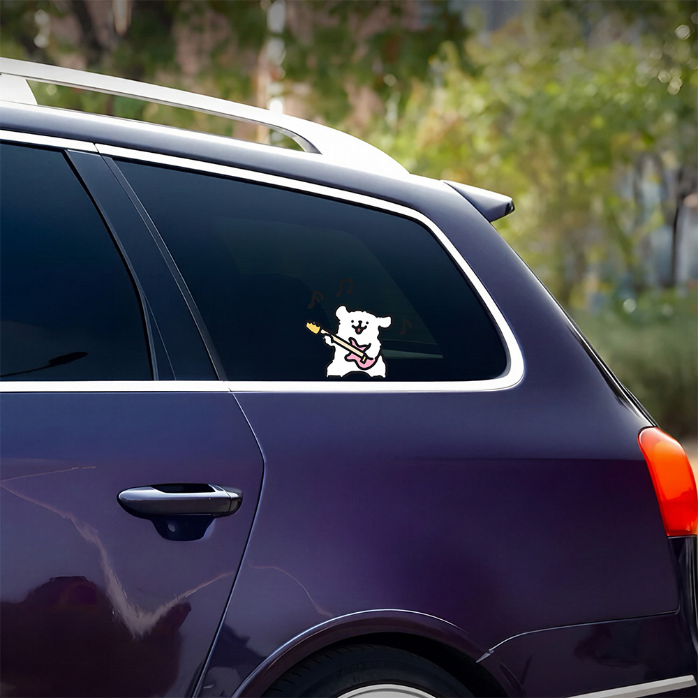 Stiker Kaca Depan Mobil Kustom - Motorcycle Gear Dogs ulasan dan harga