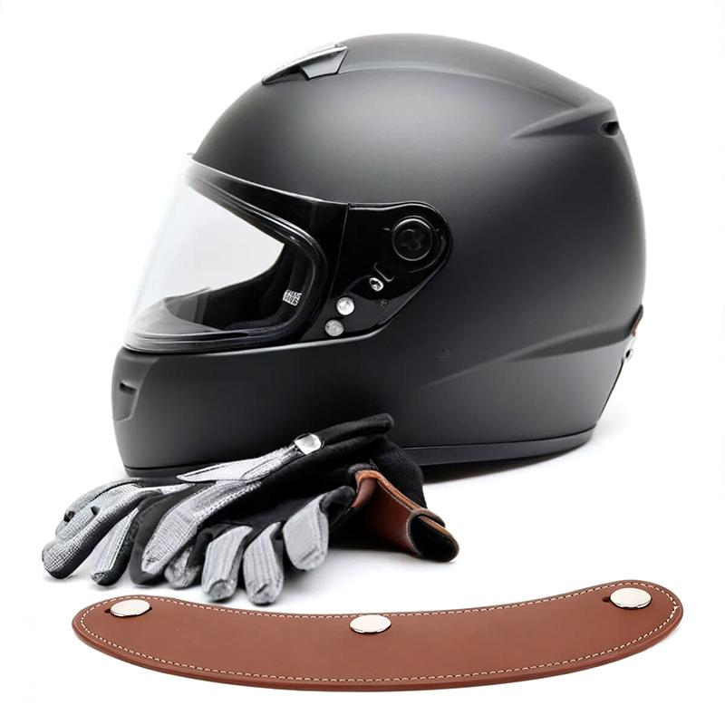 Visor Helm Retro 3 Pin Berbaha - Motorcycle Gear Helmets ulasan dan harga