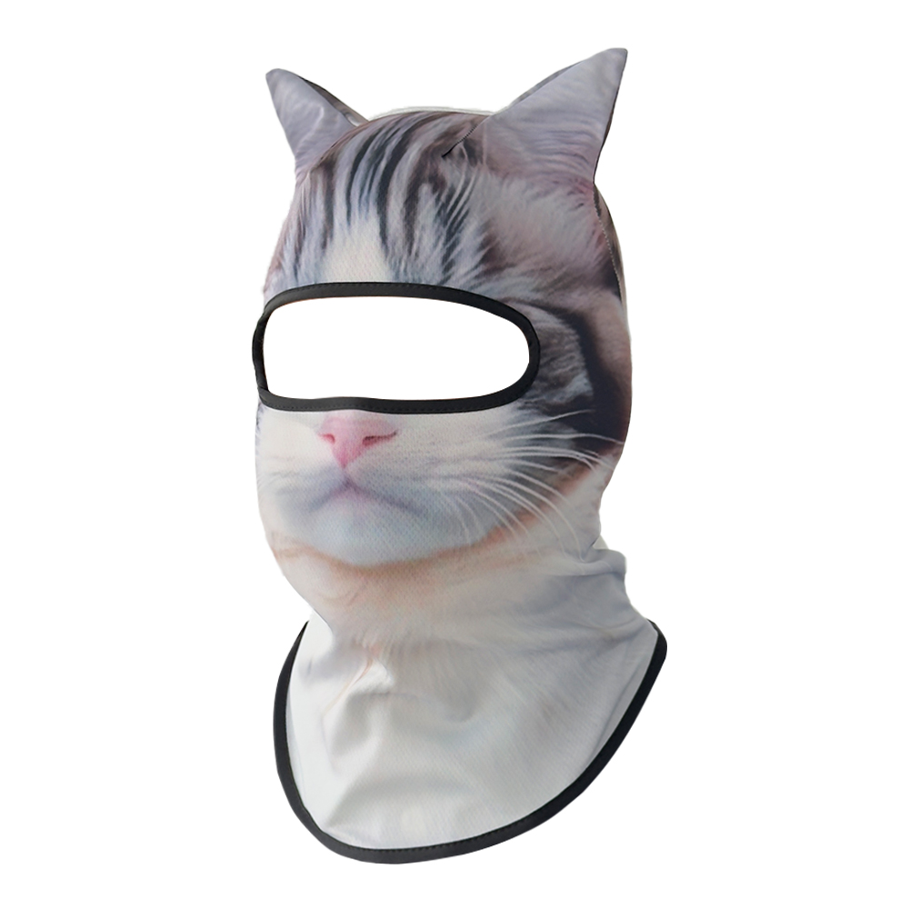 Masker Wajah Hewan 3D Perlengk - Motorcycle Gear Dogs ulasan dan harga