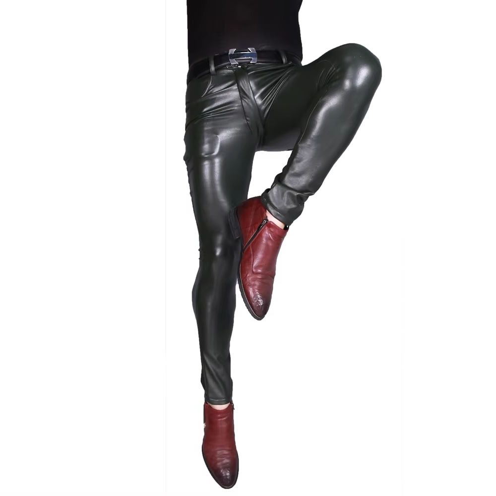 Celana Panjang Kulit Imitasi P - Motorcycle Gear Mens ulasan dan harga