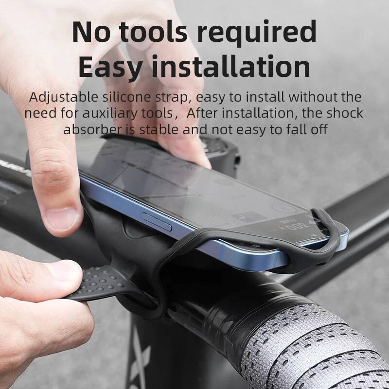 Penjepit Ponsel Universal Sili - Phone Mount Handlebar ulasan dan harga