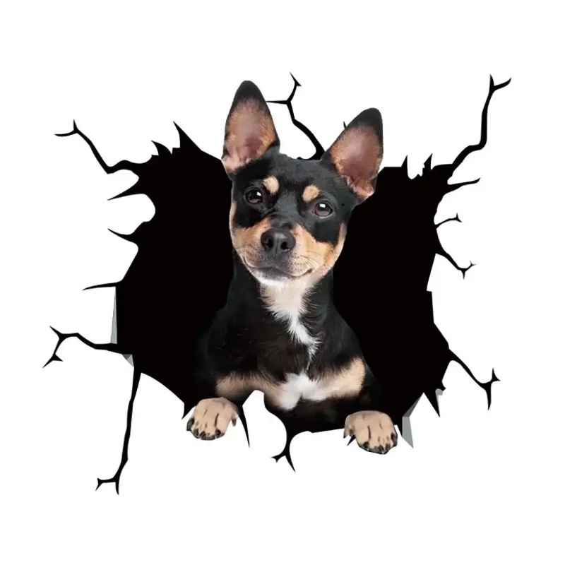 1 Buah Stiker Anjing Bulldog P - Motorcycle Gear Dogs ulasan dan harga