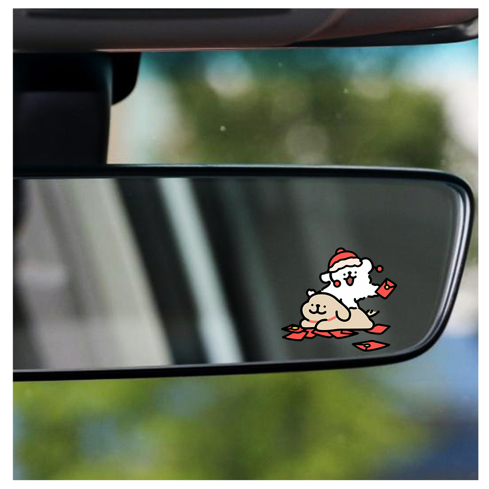 Stiker Mobil Anjing Maltese Ka - Motorcycle Gear Dogs ulasan dan harga