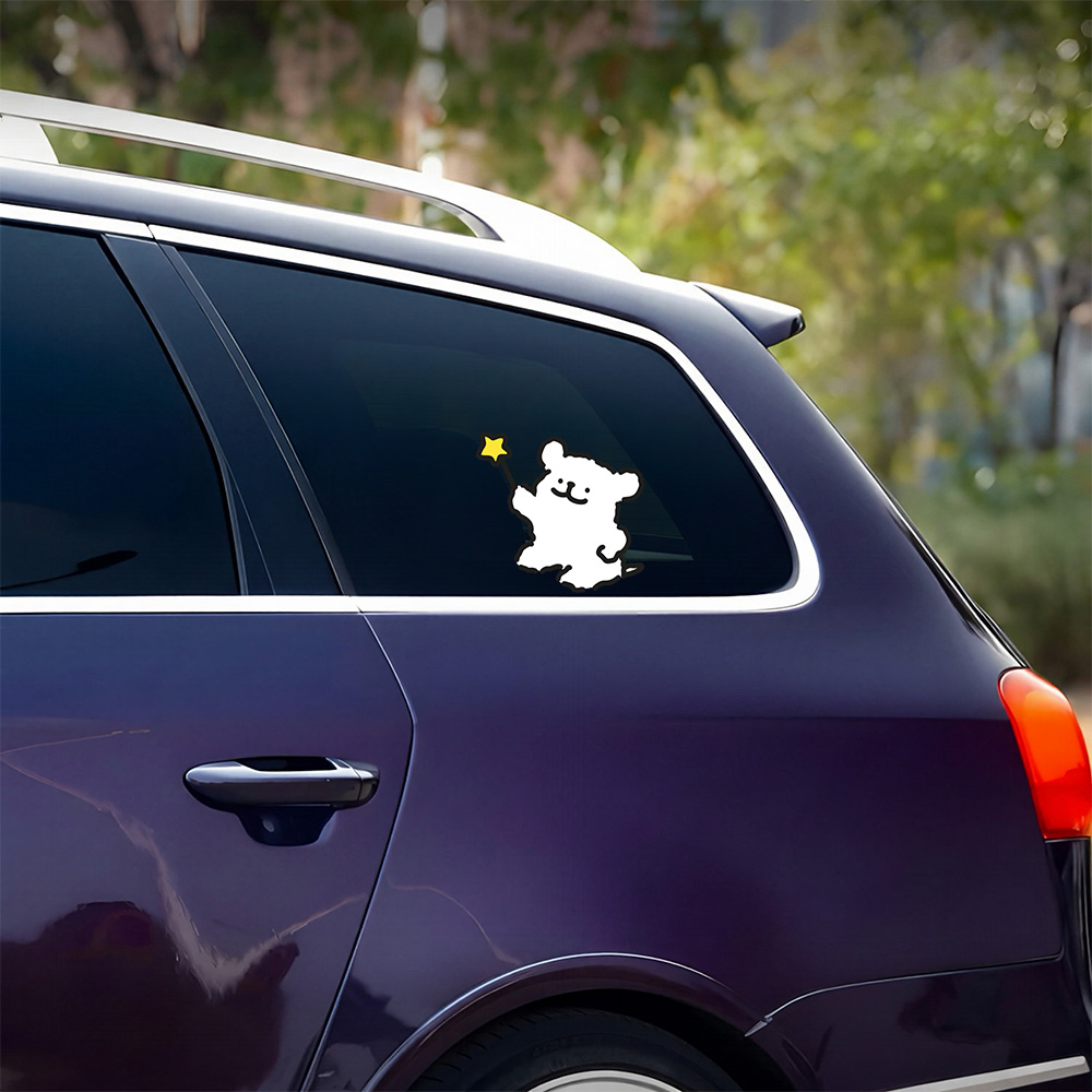 Stiker Mobil Vinyl Tahan Air A - Motorcycle Gear Dogs ulasan dan harga