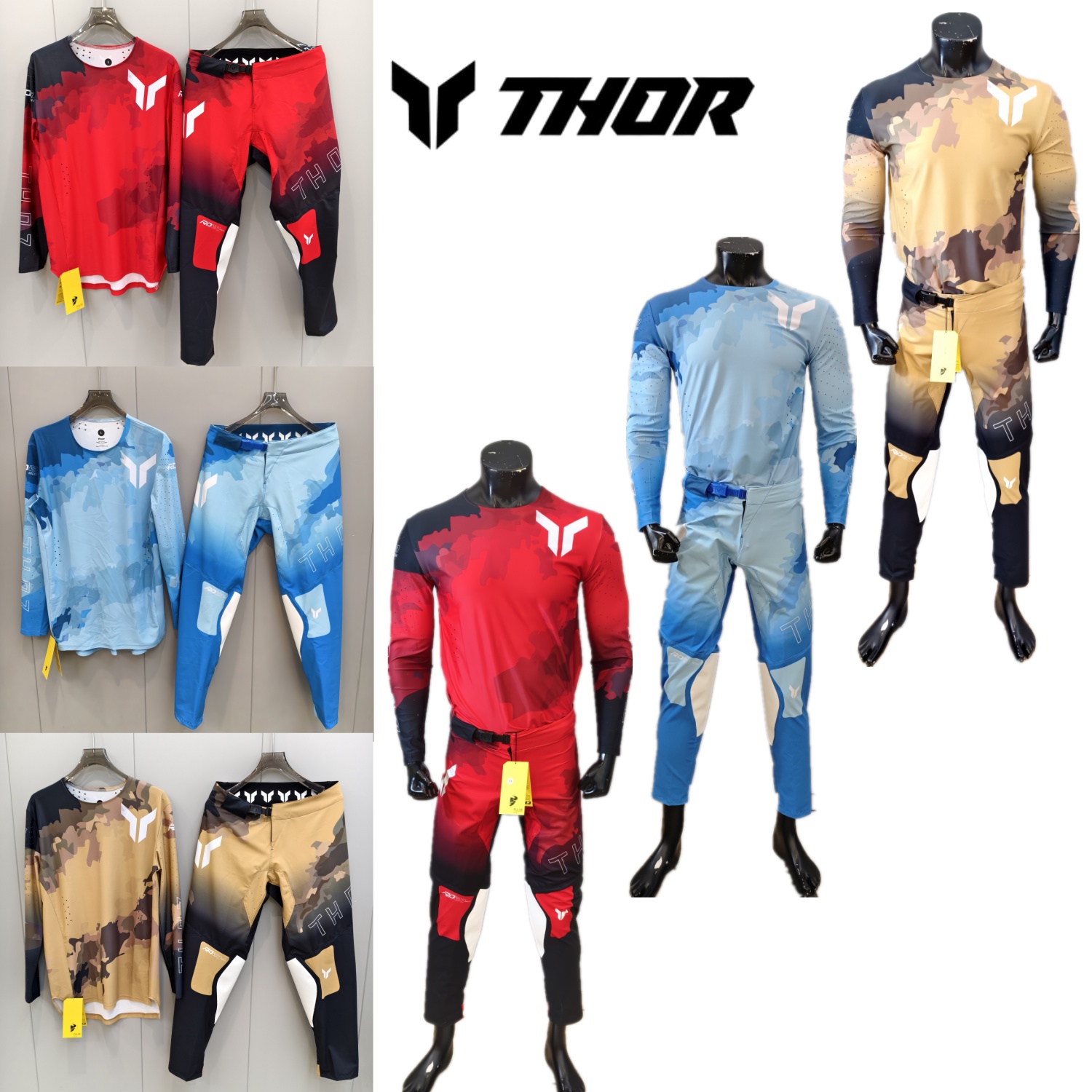 Set Perlengkapan Motocross THO - Motorcycle Gear On Sale ulasan dan harga