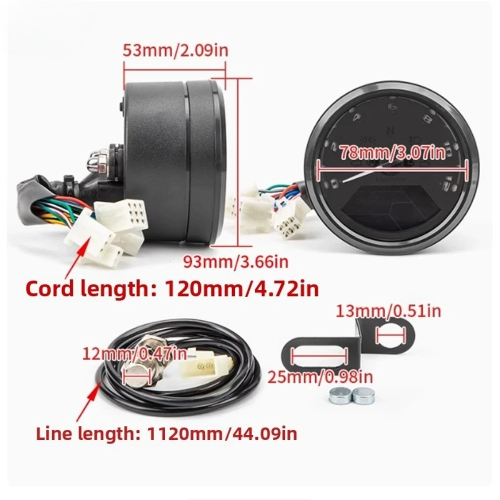 Meteran Sepeda Motor Universal - Motorcycle Gear Honda ulasan dan harga